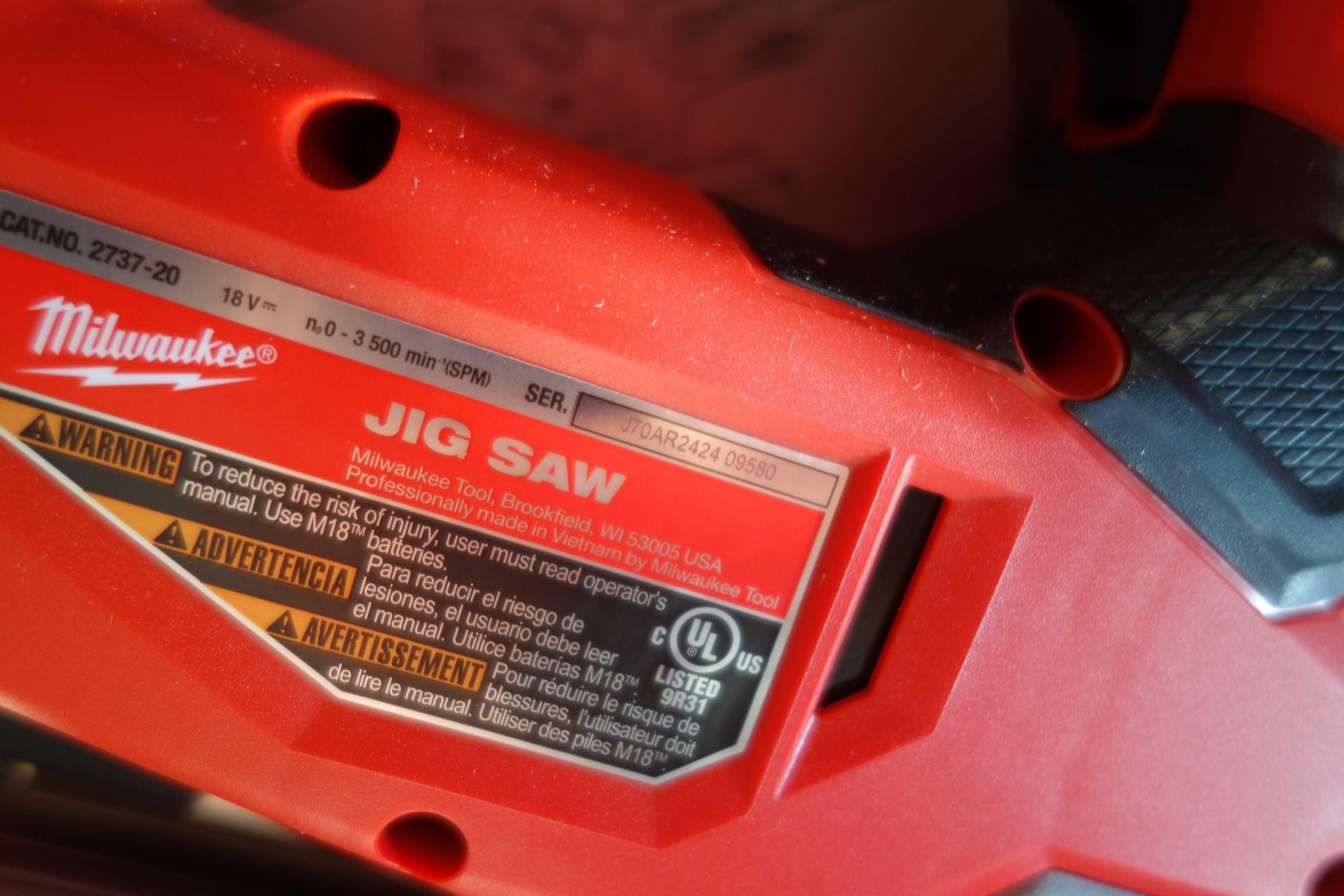 Milwaukee M18™ FUEL™ Wyrzynarka FJS-0 / 2737-20 z USA