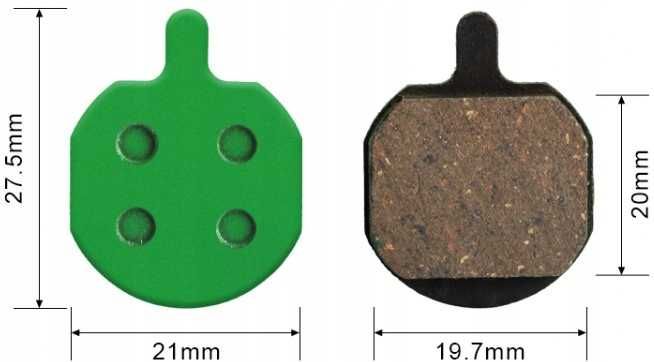 Klocki hamulcowe okładziny ceramicze HAYES SOLE MX2 MX3 MX4 MX5 NOWE