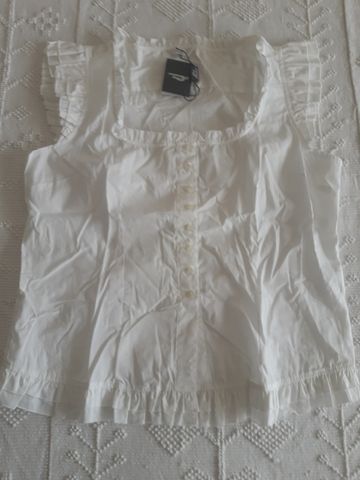 Elegante Blusa Branca