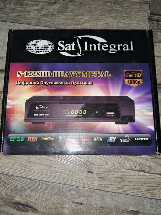 Sat integral 1228 hd heavy metal тюнер спутниковый