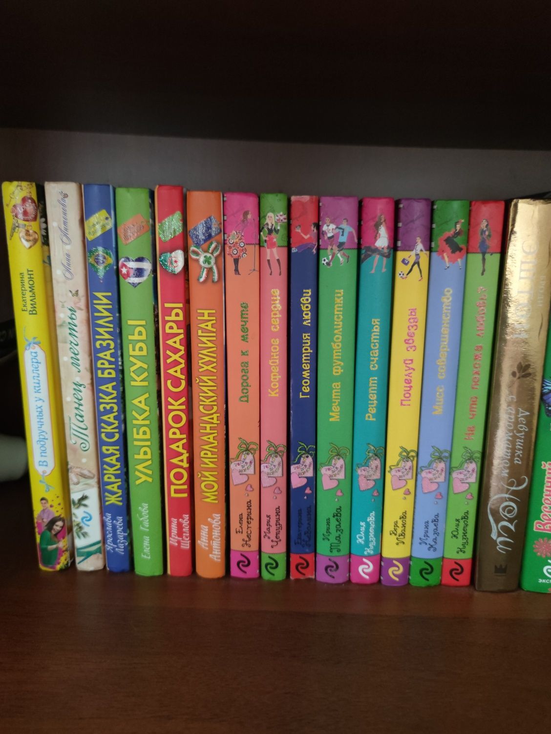 Книги романи/детективи для дівчат підлітків рос. мовою