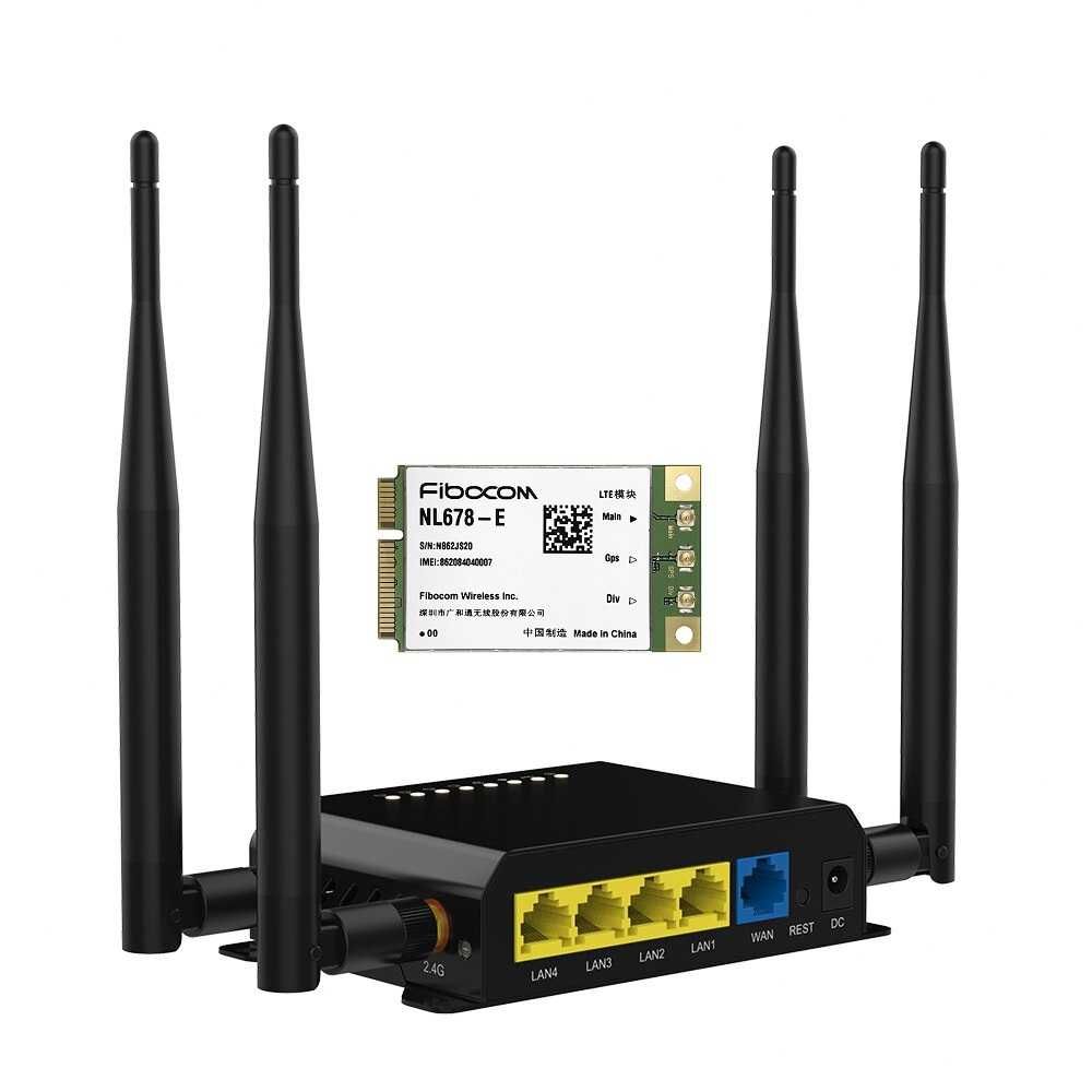 Розпродаж 4G модем якість 100% ZBT WE826-T3 LTE Cat.6 SIM-карта