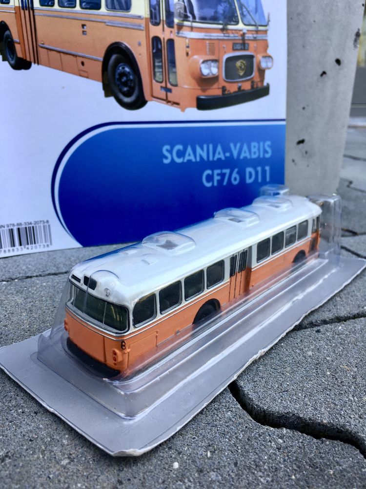 Czasopismo SCANIA VABIS CF76 D11 #26-autobusy PRL,model,autka,kolekcja