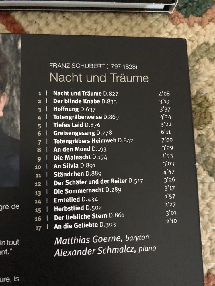 Schubert lieder