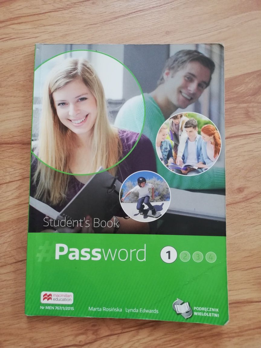 Podręcznik do angielskiego Password Students Book 1 Rosińska Edwards