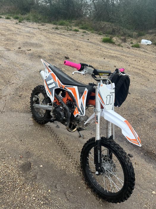 Vendo pit bike 125 rodas 17/14