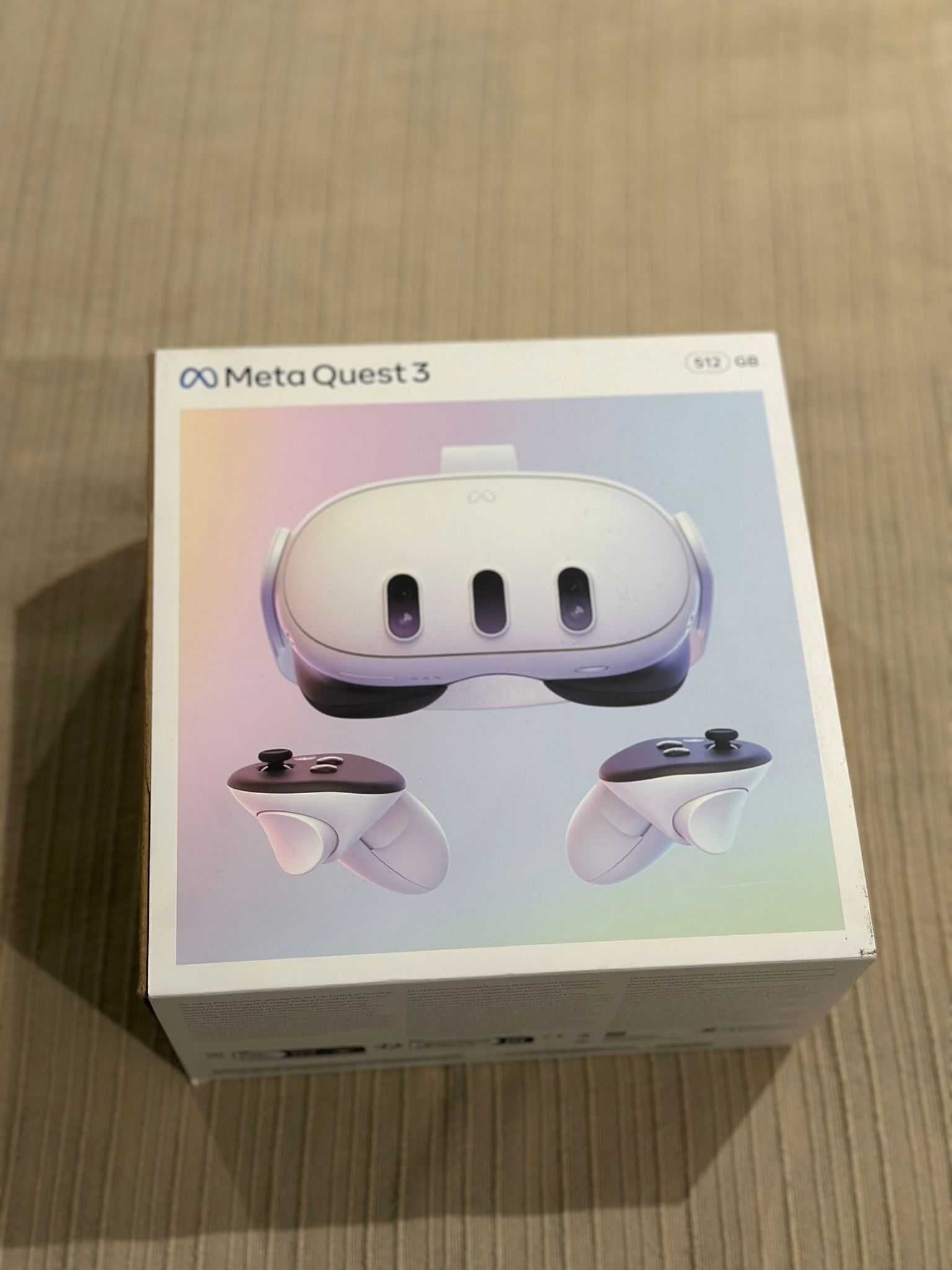 Meta Quest 3 512GB – Como Novo, com Caixa e Acessórios Originais