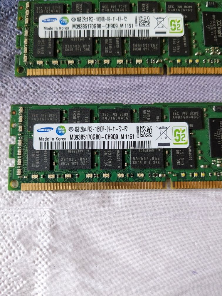 Оперативная память DDR3 Samsung 16GB (4x4) 1333MHz Серверная.