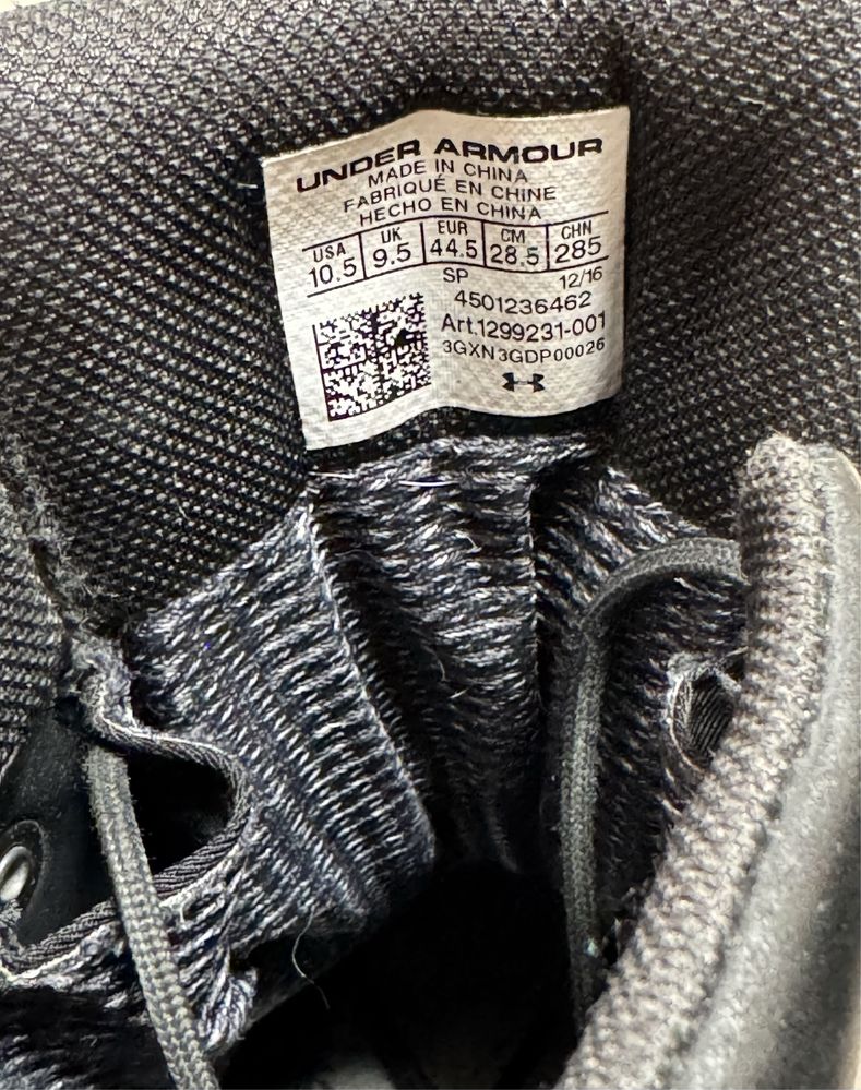 Черевики Under Armour Field Ops GTX Ankle Boot 1299231-001 (28,5см)