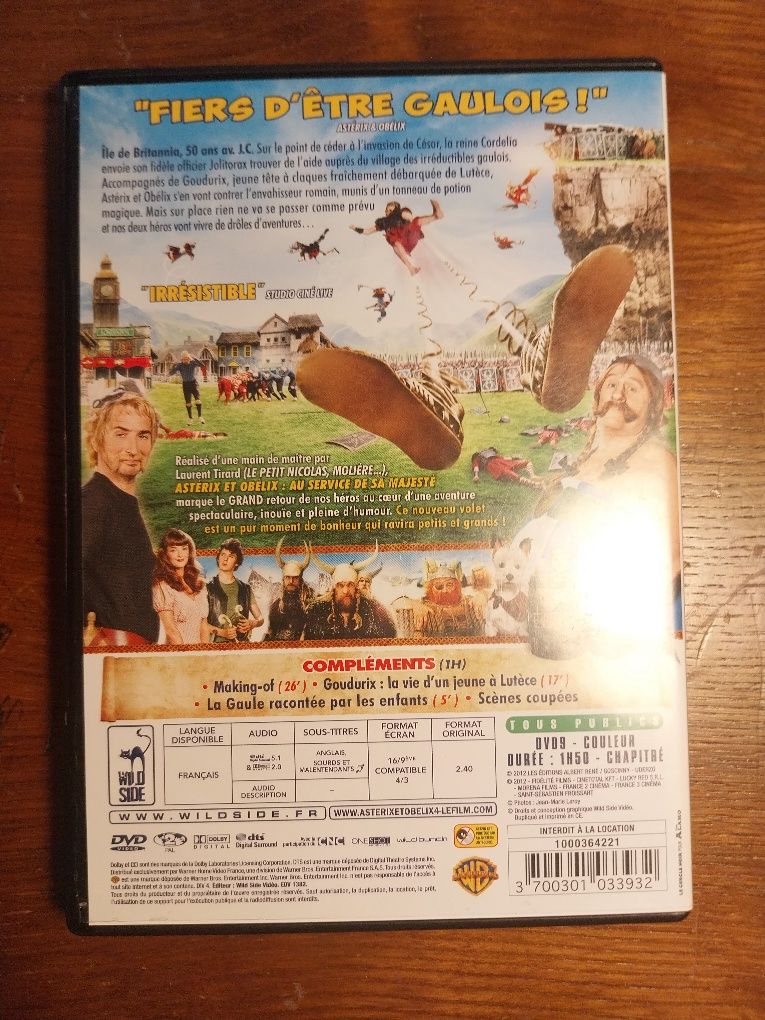Asterix & Obelix ao Serviço da sua Majestade DVD