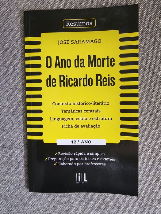 Livro resumos o ano da morte de ricardo reis