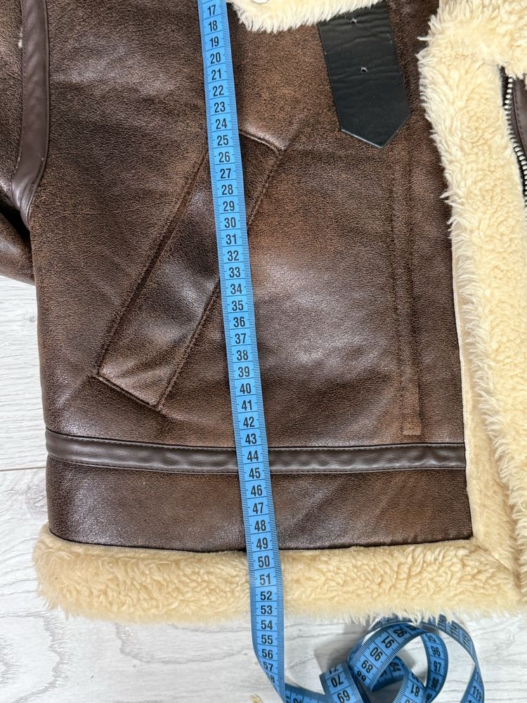 Дублянка Zara коричнева