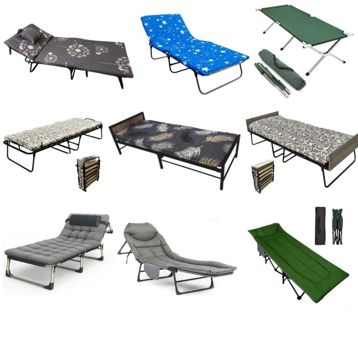 Розкладачка розкладне ліжко розкладушка армійська раскладушка кровать