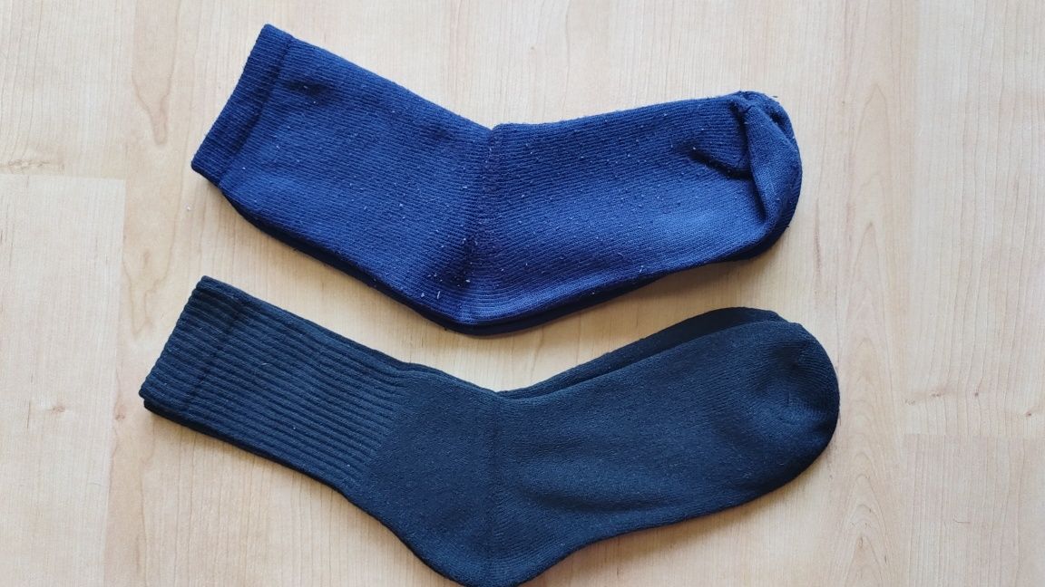 Skarpety skarpetki ciepłe rozmiar 39-42 czarne granatowe zielone khaki
