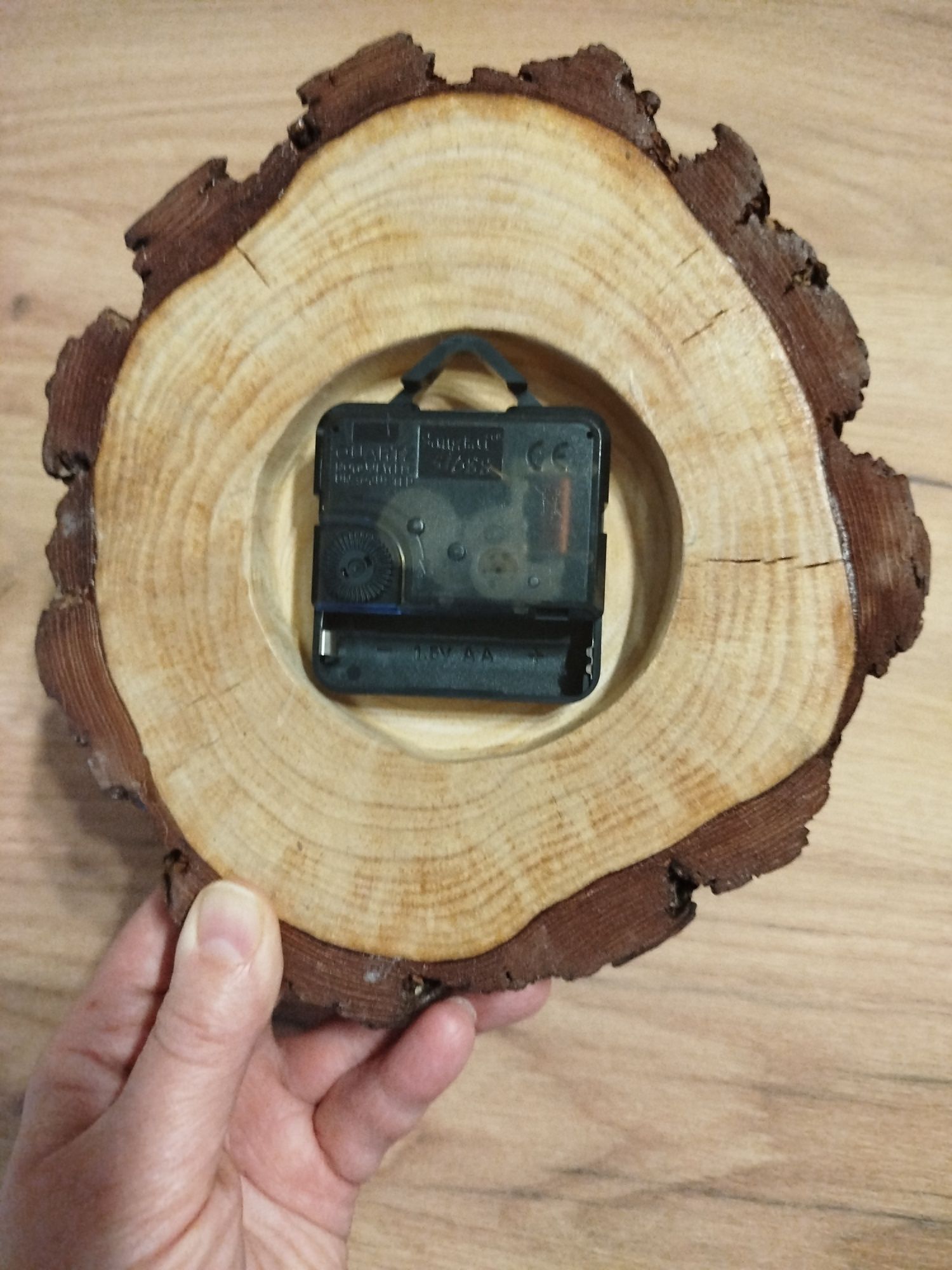 Zegar ścienny handmade - WYJATKOWY