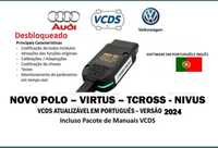 VCDS VAGCOM NEX V2 Português inglês 23.11.0 versão desbloqueada. 2024