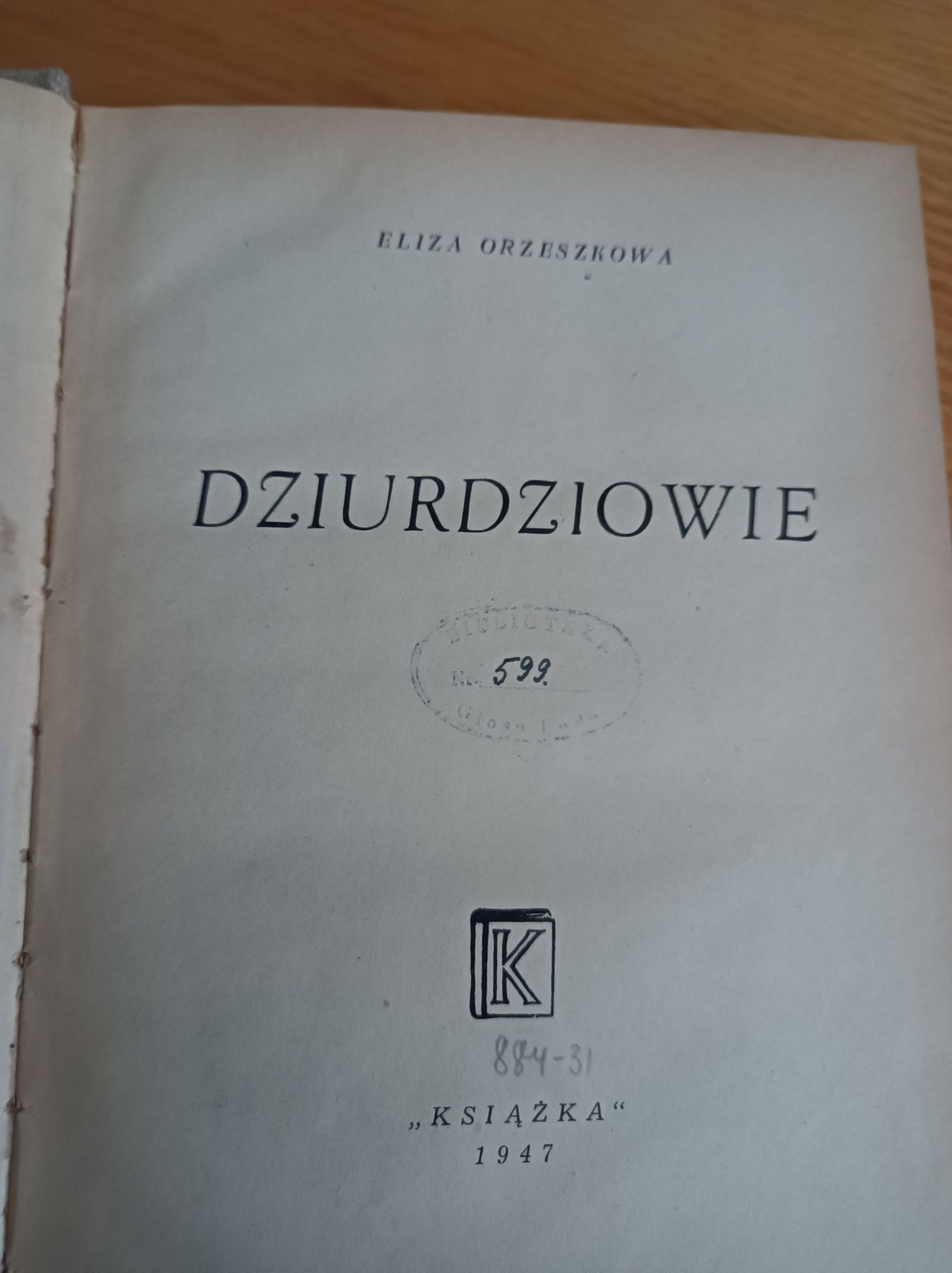 Eliza Orzeszkowa Dziurdziowie