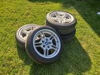 BMW felgi 5x120 17 cali styling 66+opony 225/45r17 e36 e46 e39