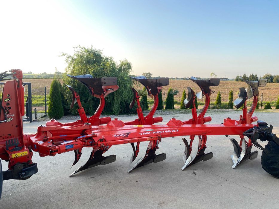 PŁUG KUHN VARI-MASTER 152 Vario Liniowanie lemken kverneland rabewerk