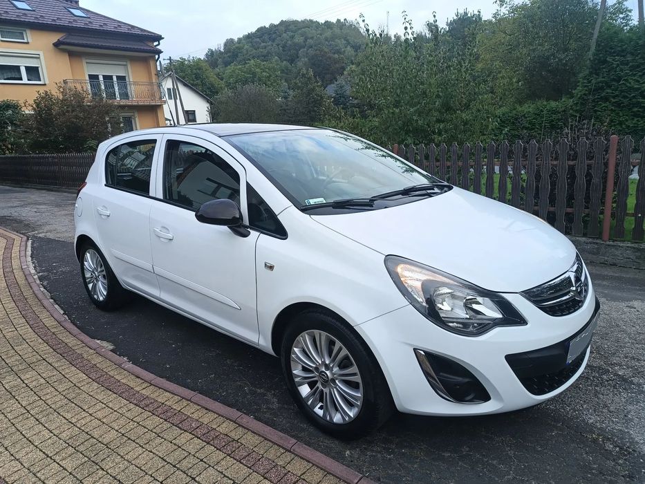 Opel Corsa Kraj, 1.2 Benzyna+LPG, 2013r. Mały przebieg