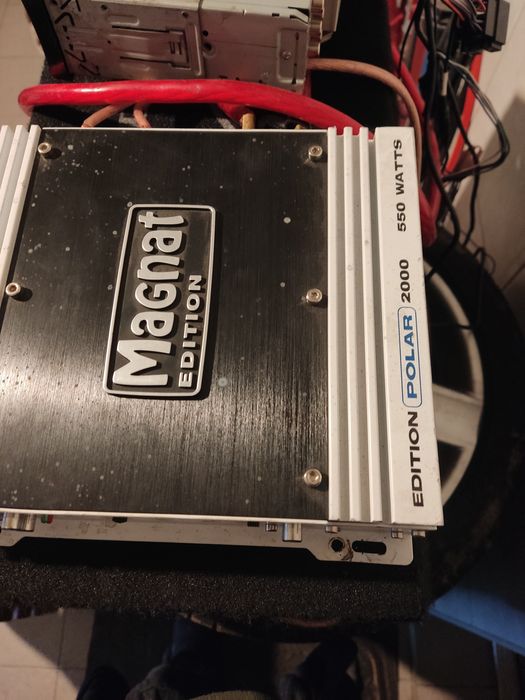 Radio JVC wzmacniacz subwoofer