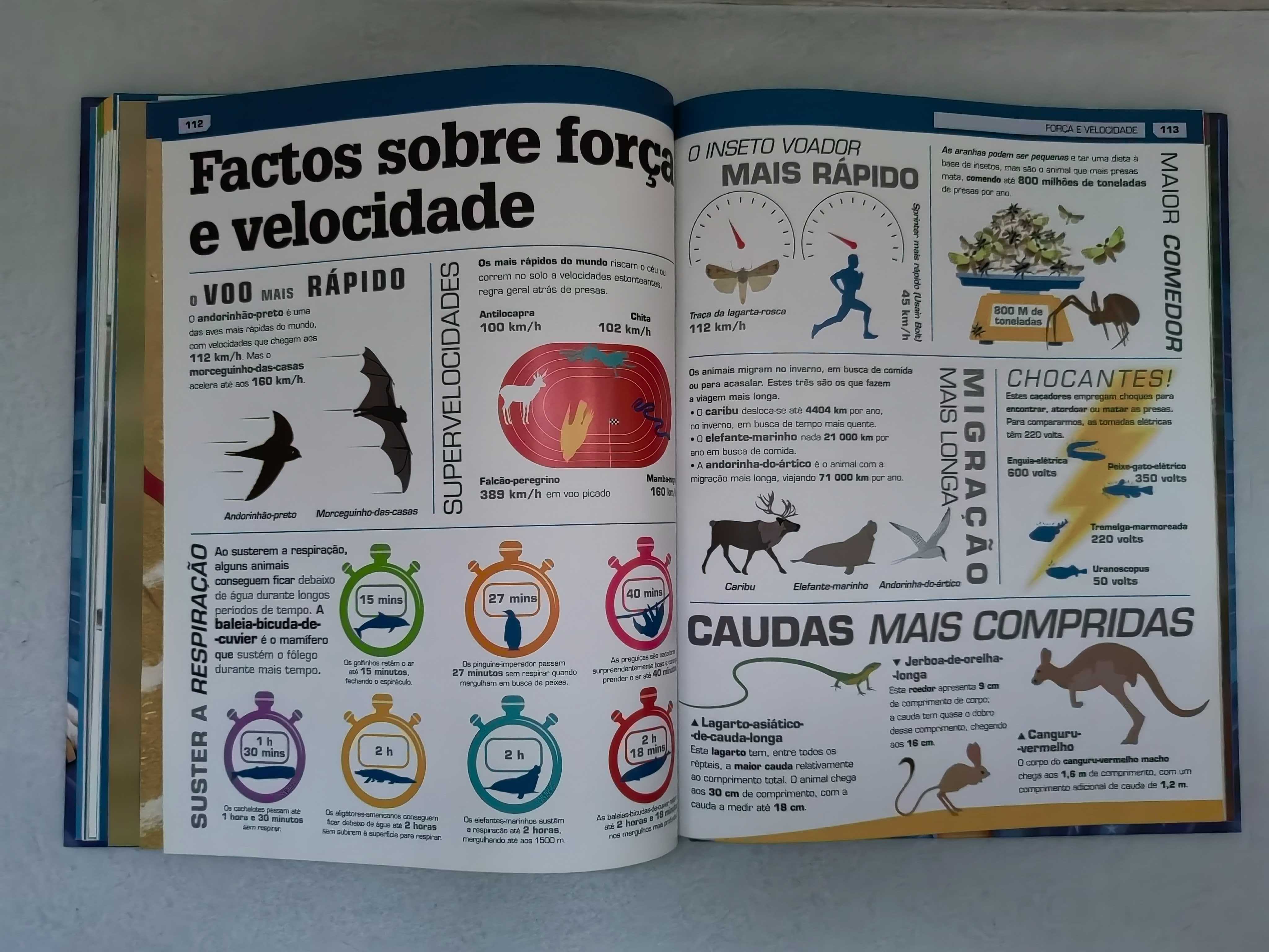 Livro "Não pode ser verdade! Animais" da DK