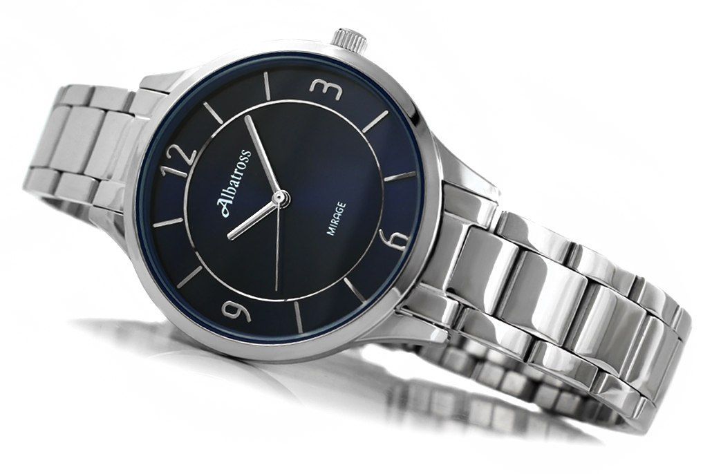 zegarek damski albatross mirage abbc02 granat