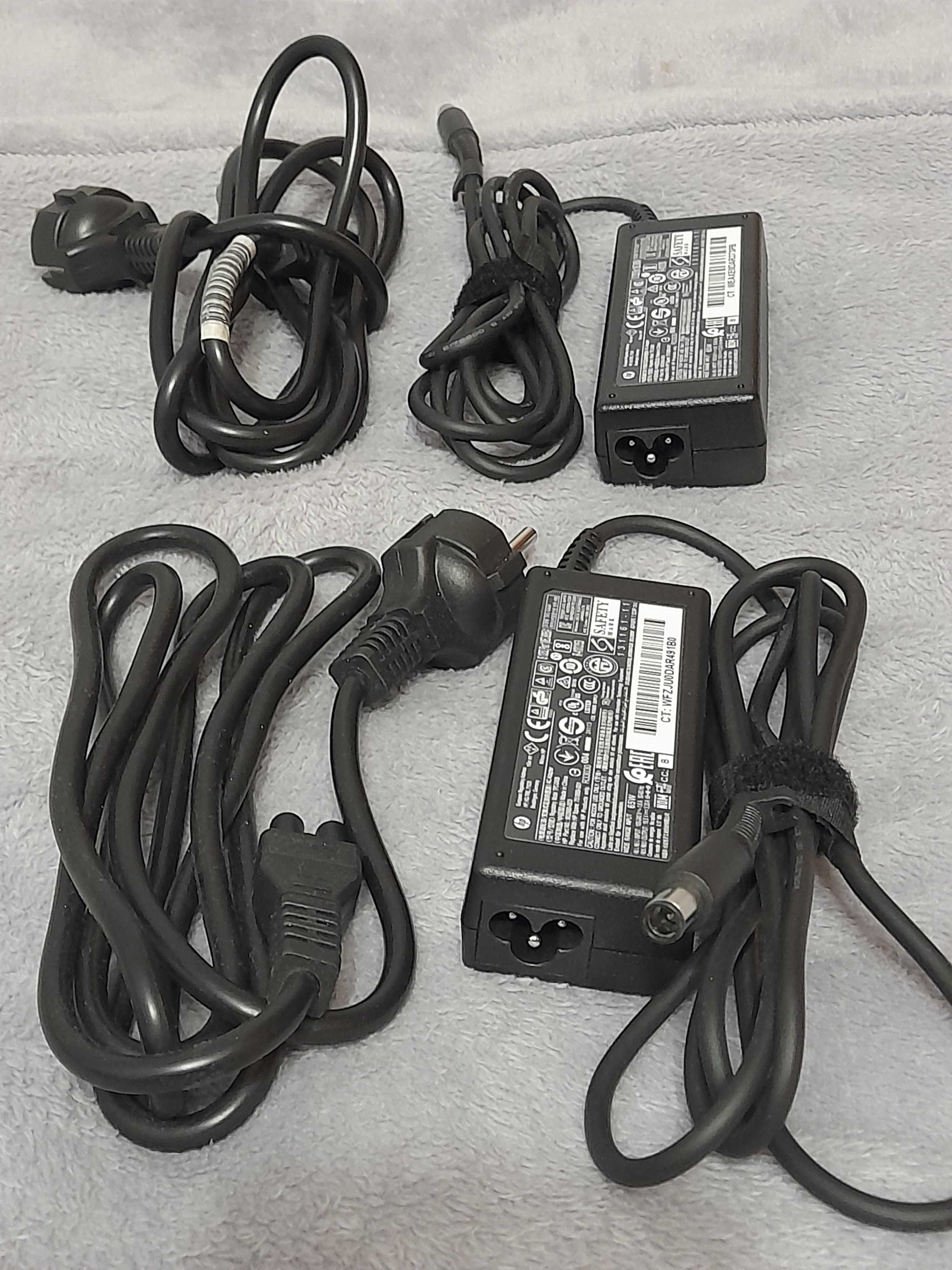 Блок питания HP 65W 19.5V 3.33A (TPC-DA58) . Шнур питания.