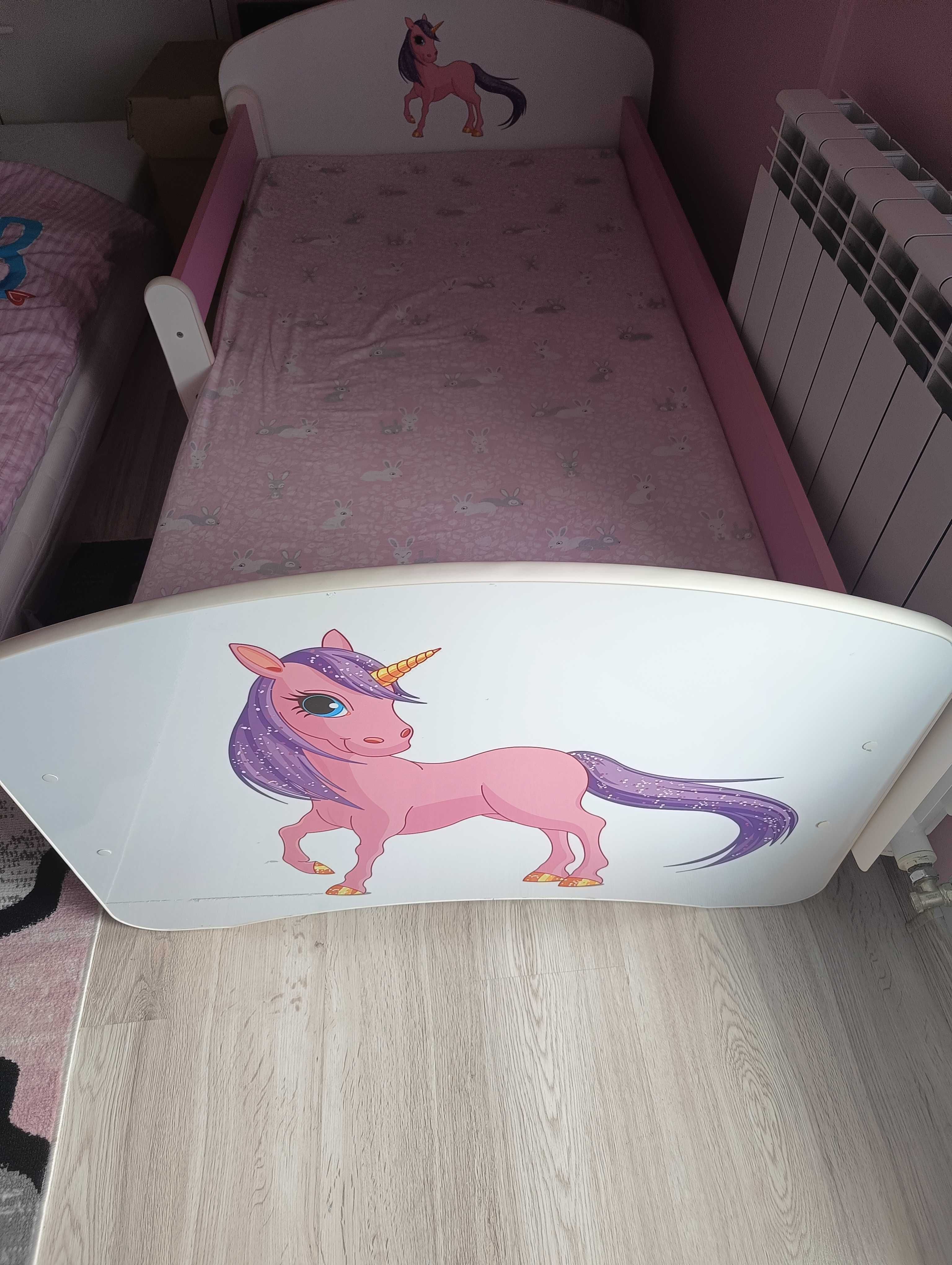 Łóżko dla dziewczynki 160x80 z szufladą