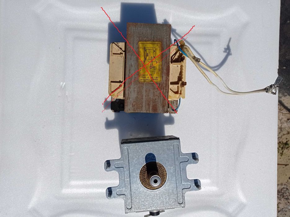 Магнетрон  мікрохвильова  микроволновка mulinex.