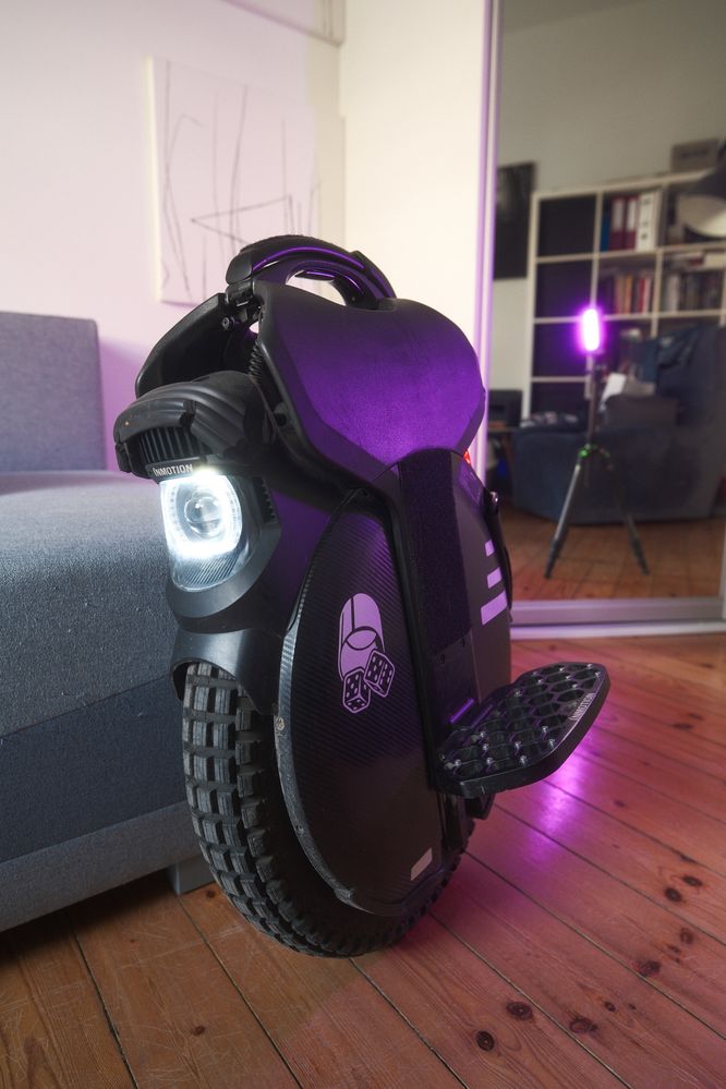 Inmotion V11 monocykl z upgrade’ami