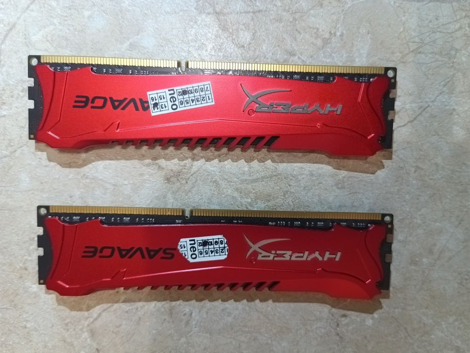 Оперативна пам'ять DDR3 HyperX SAVAGE 2400 MHz 4x8 Gb