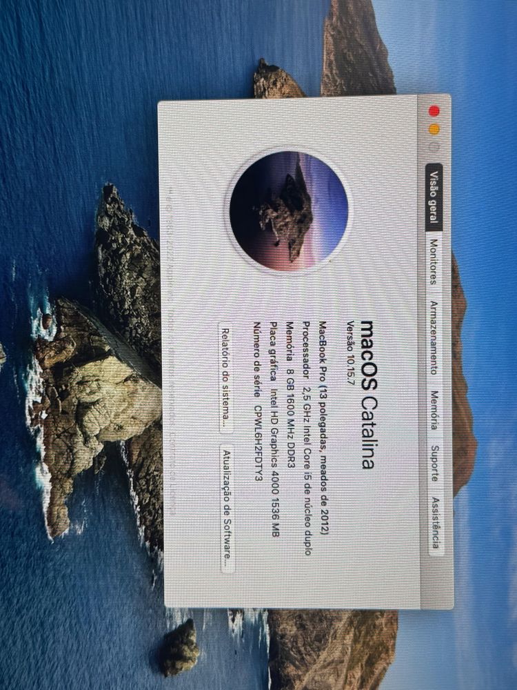 Macbook pro 13” 2012