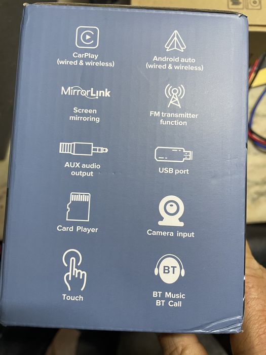 Radio/ monitor carplay novo