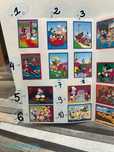 Naklejki vintage kolekcjonerskie z lat 90. Disney