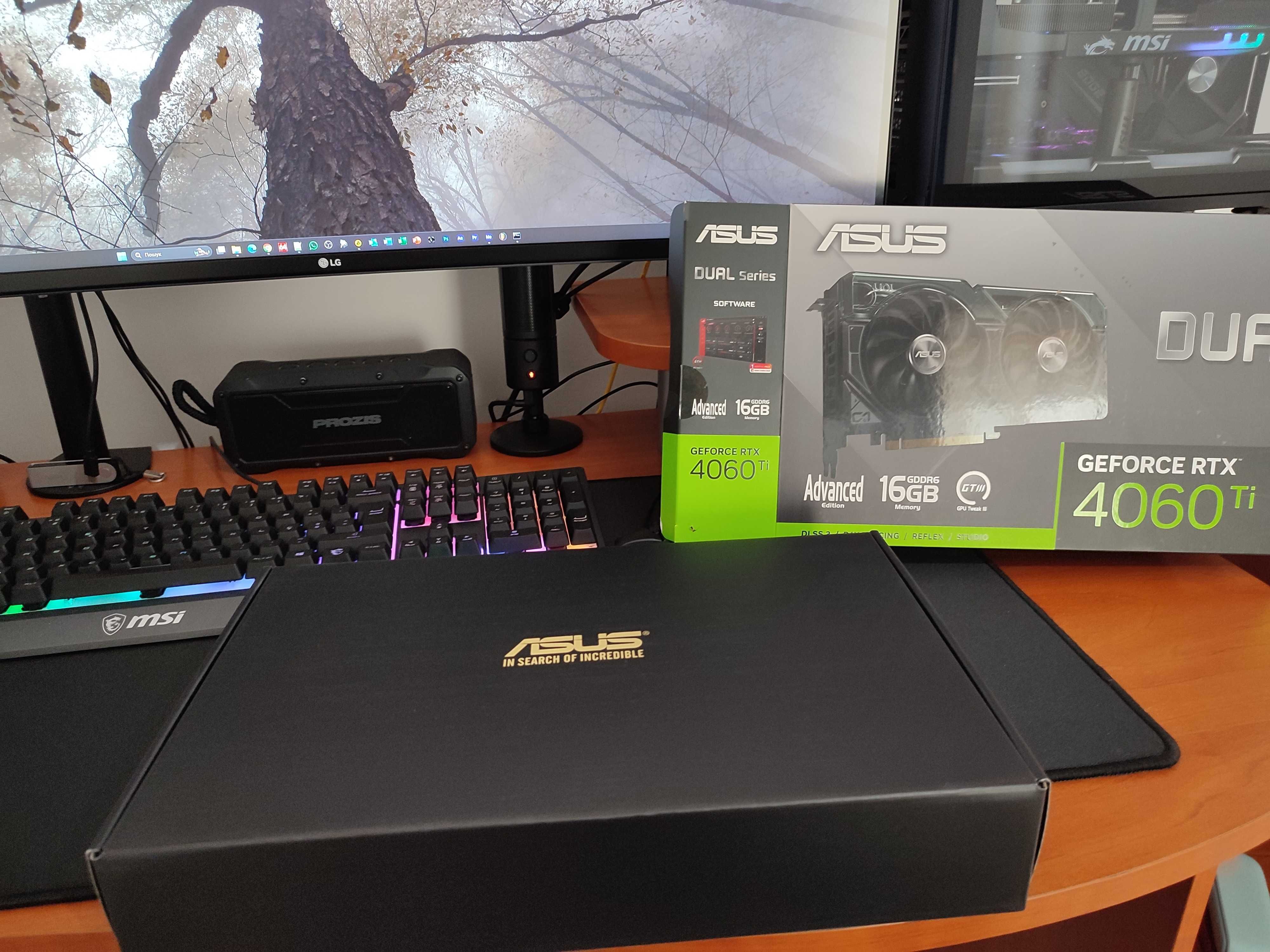 Asus GeForce RTX 4060 Ti Dual 16GB GDDR6 DLSS 3 – 360€ (preço fixo)
