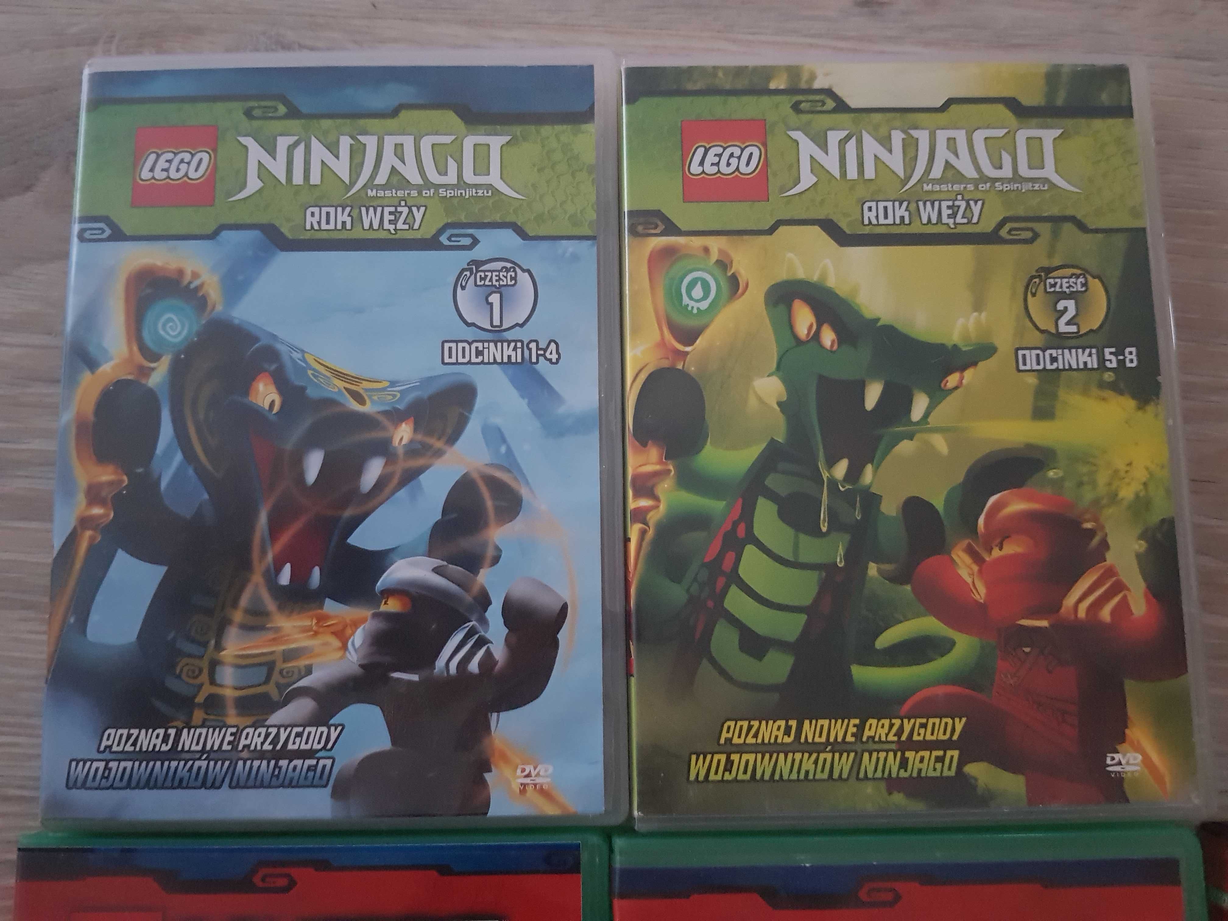 Lego Ninjago Star Wars 8 plyt DVD bajka filmy dla dzieci.