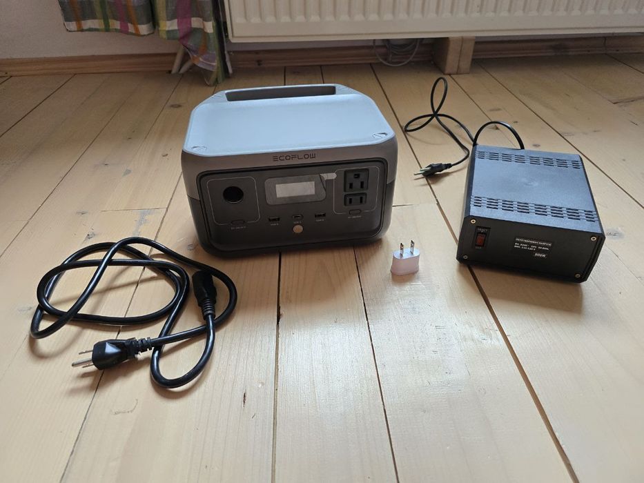 Ecoflow River 2 з перетворювачем напруги(комплект)