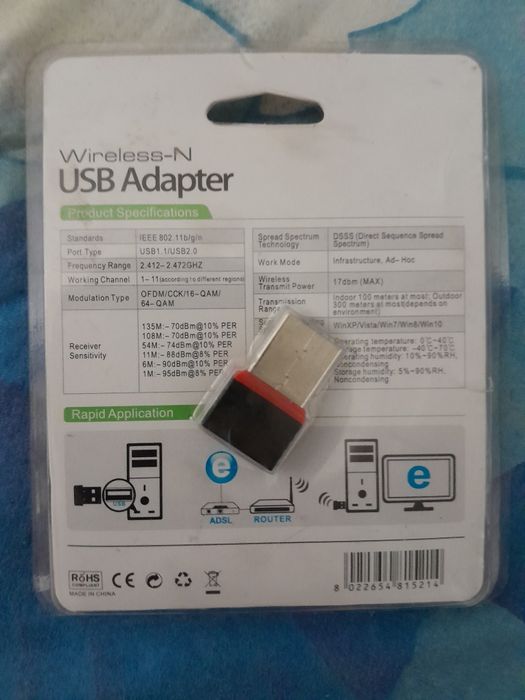 USB Adapter wi-fi