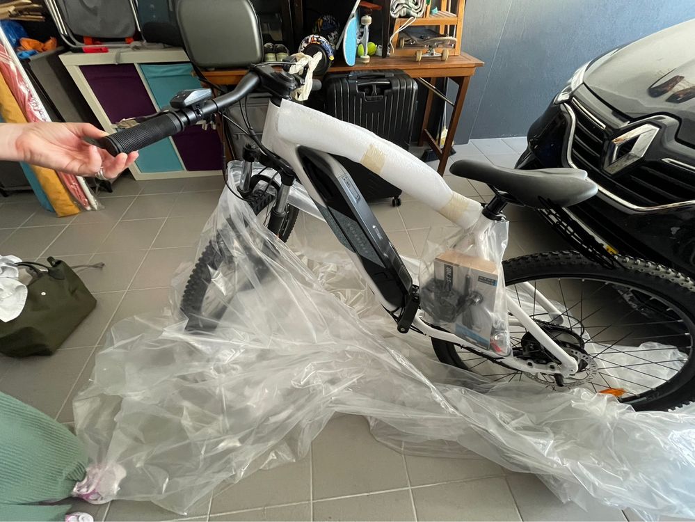 Bicicleta eletrica rockrider e st 100