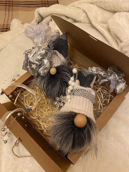 Новорічні гноми, декор, різдвяний декор, новий рік