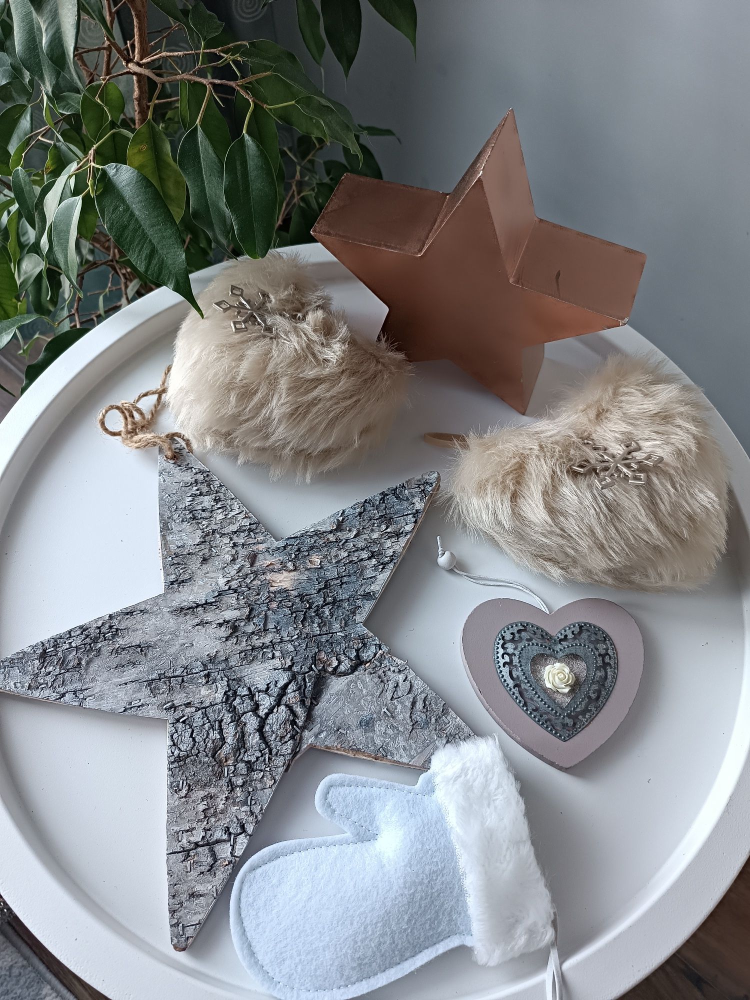 Dekoracje świecznik szklany porcelana szkatułka biżuteria ramka ozdoby