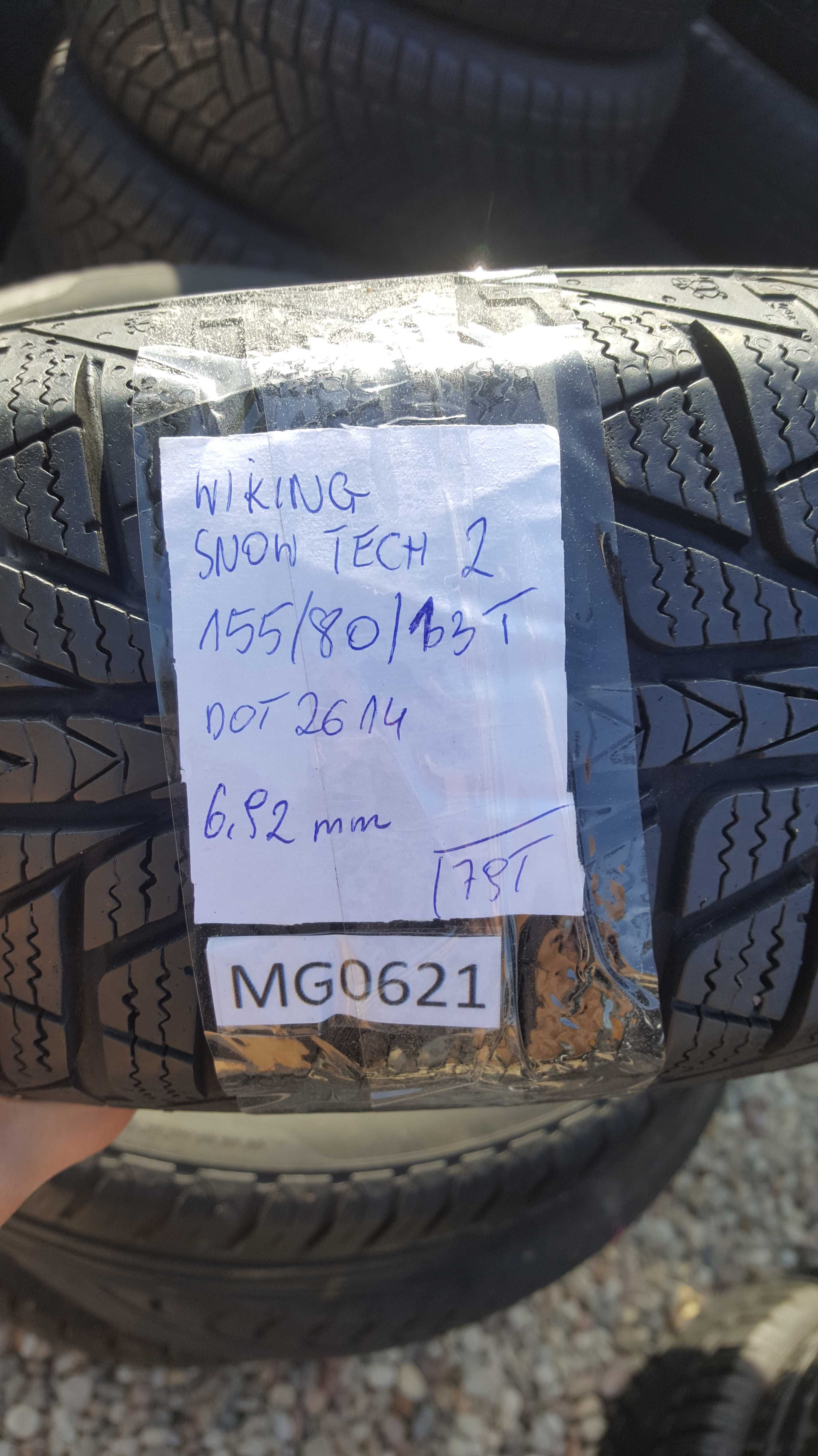 Viking 155/80 r13 SnowTech II /// 7mm!!! wysyłka Snow Tech 2