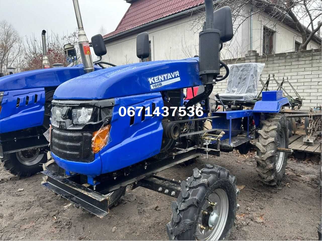 Мототрактор KENTAVR 160 B +фреза +плуг Доставка БЕЗКОШТОВНО Кредитуємо