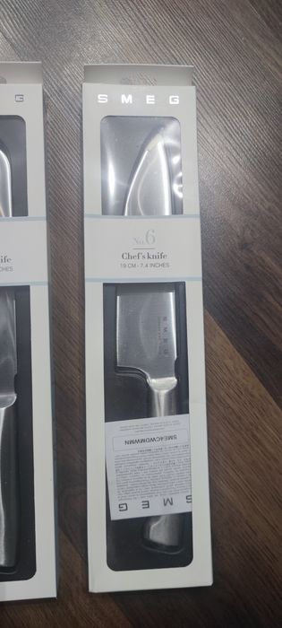 Zestaw noży kuchennych noże kuchenne SMEG