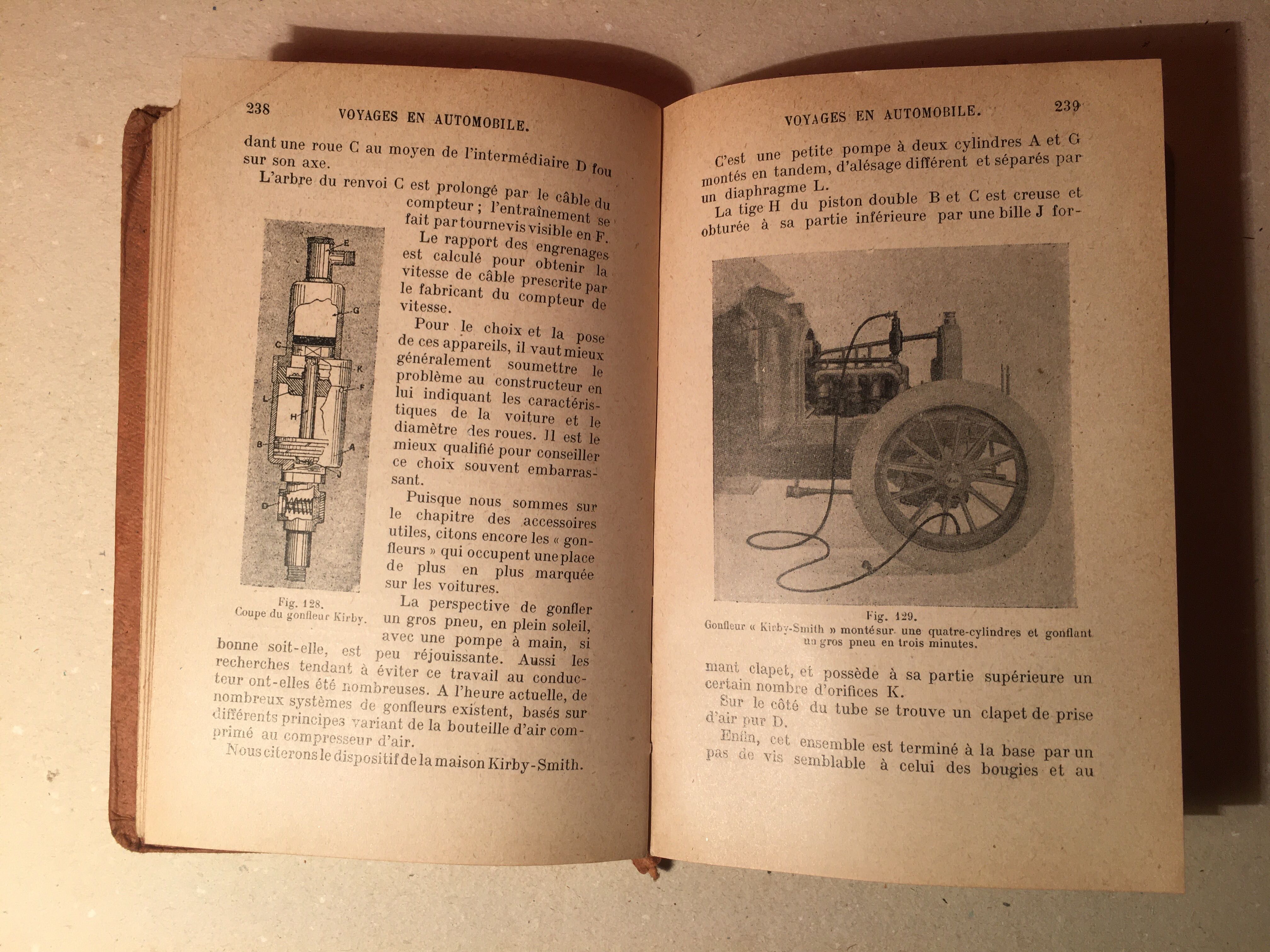 1923 - MANUEL de L’AUTOMOBILISTE / Types - Conduite - Entretien