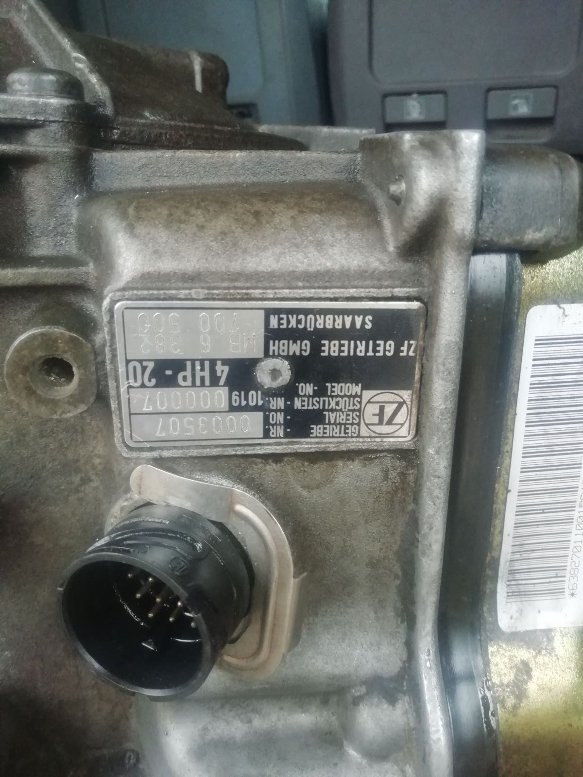 АКПП ZF 4HP20 / Автомат вито / Пежо / акпп / восстановленая коробка