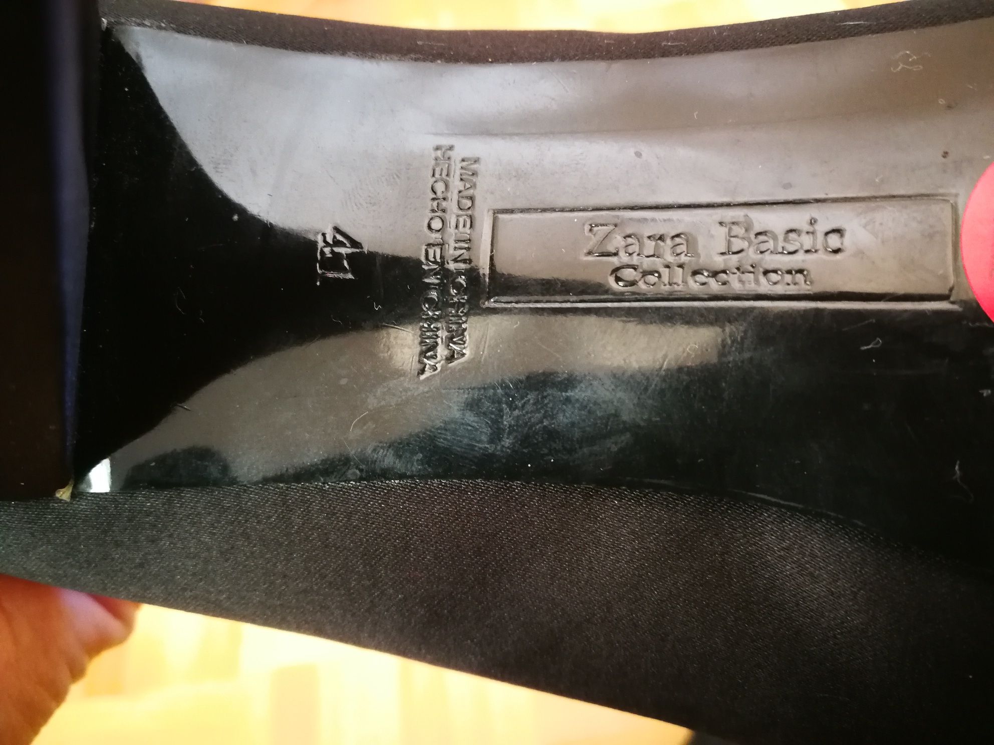 Buty damskie czółenka, szpilki, rozmiar 41 Zara