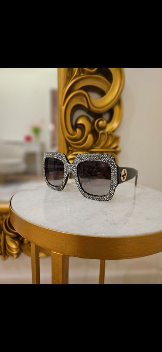 Okulary Gucci Swarovski