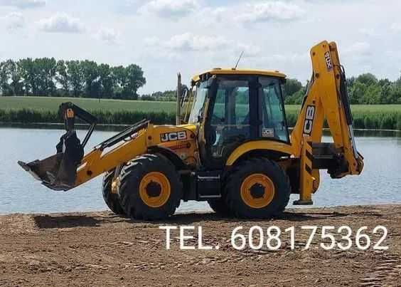 USŁUGI KOPARKO ŁADOWARKĄ JCB 4 CX PLUS                Transport 20T